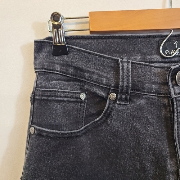 Playback Jeans Womens Size 30 Straight Leg Slight Stretch Grey/Black - Picture 3 of 16
